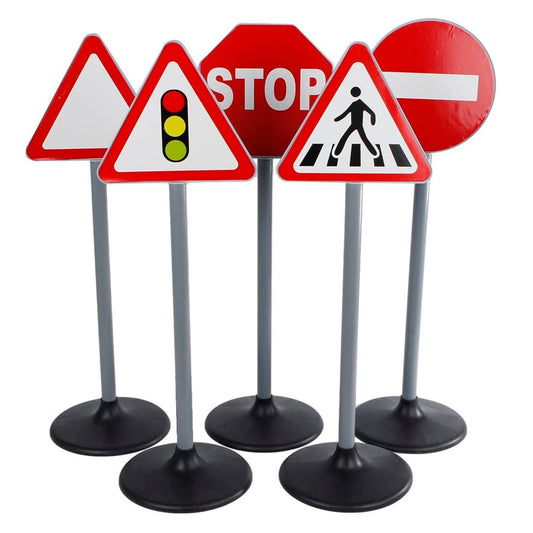 Kids Globe 5 Piece Play Traffic Signs Maxi 69-72 cm