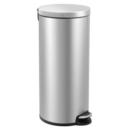 EKO Pedal Bin Serene 30 L Matte Silver