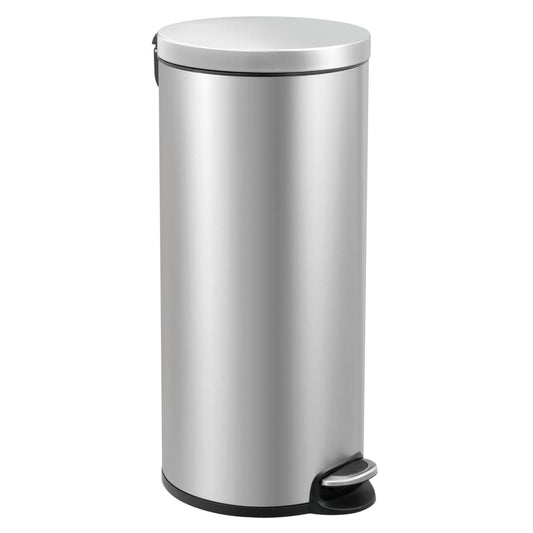 EKO Pedal Bin Serene 30 L Matte Silver