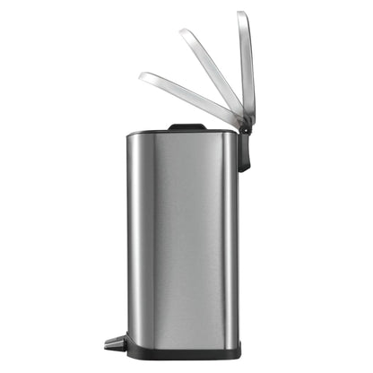 EKO Pedal Bin Della 35 L Matte Silver