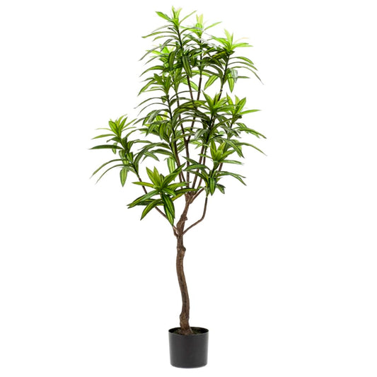 Emerald Artificial Dracaena Tree Green 130 cm 419843