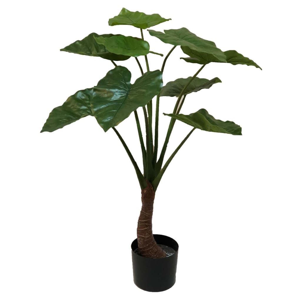Emerald Artificial Alocasia Tree  90 cm in Pot