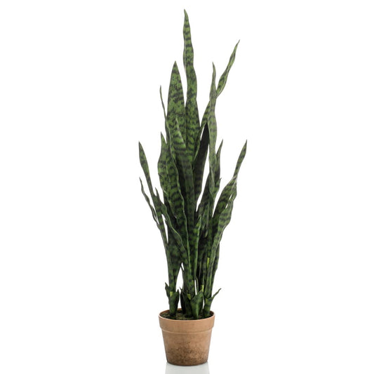 Emerald Artificial Plant Sanseveria in Pot 84 cm