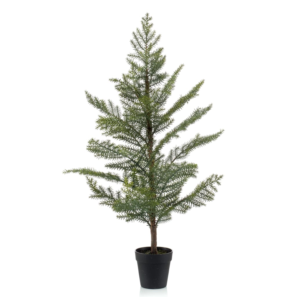 Emerald Artificial Araucaria in Plastic Pot 95 cm