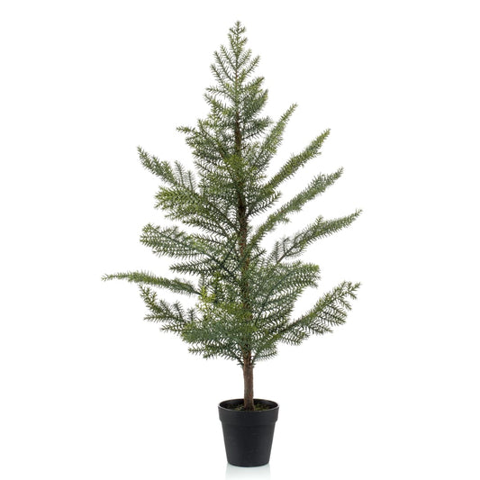 Emerald Artificial Araucaria in Plastic Pot 95 cm