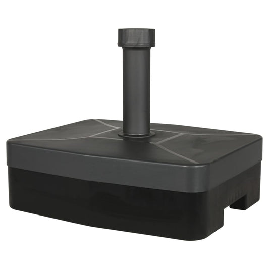 Lesli Living Outdoor Umbrella Stand Fillable 45 kg 49x41x17.5 cm Plastic