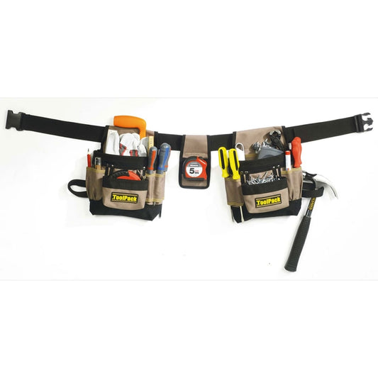 Toolpack Double-Pouch Tool Belt Classic 360.056