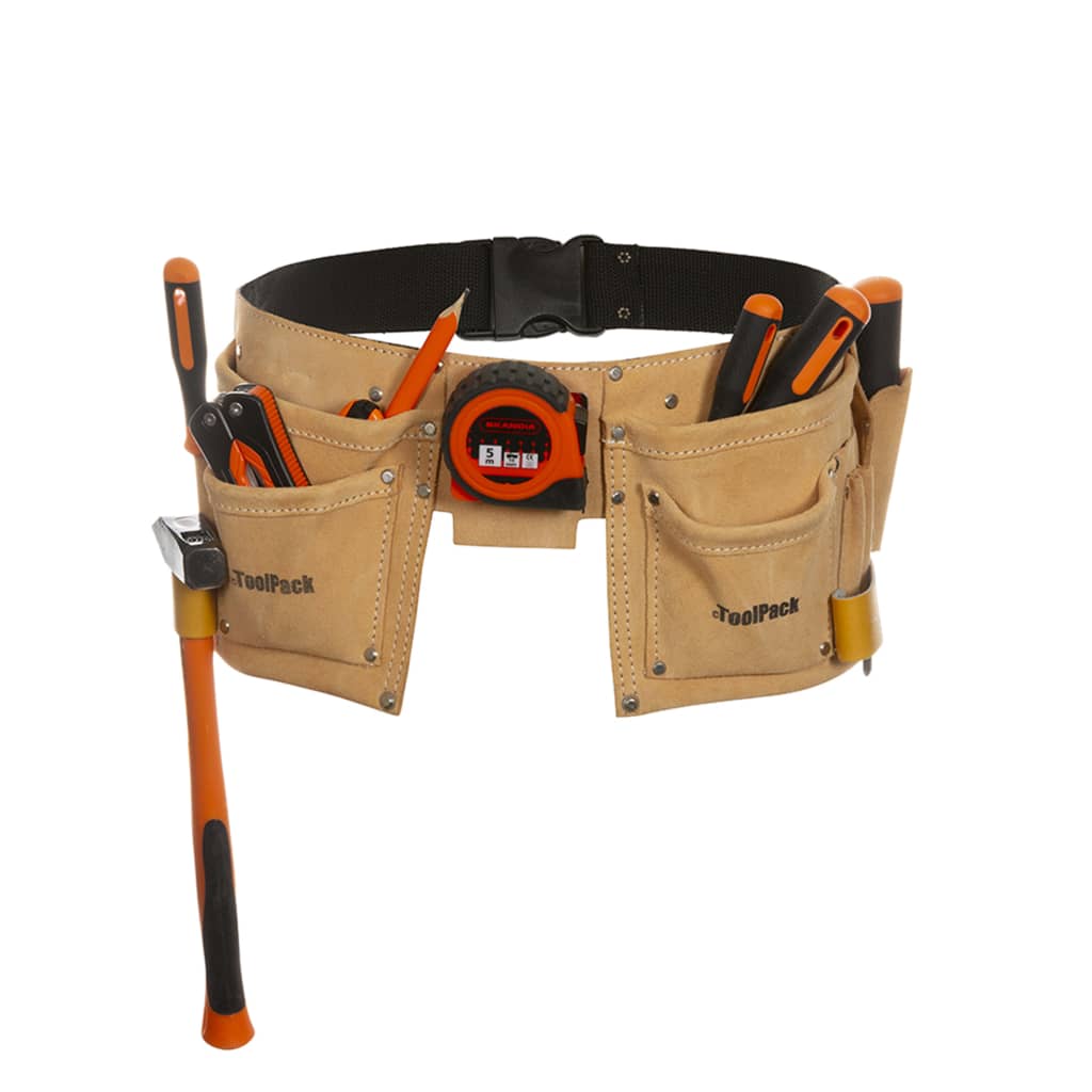 Toolpack Double-Pouch Tool Belt Hobby Leather 366.020