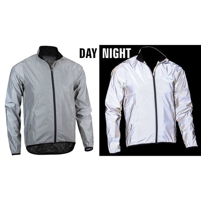 Avento Reflective Running Jacket Men L 74RC-ZIL-L