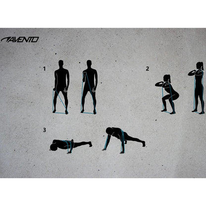 Avento Fitness Power Band Latex Medium