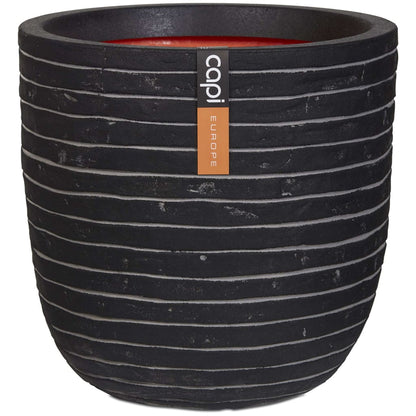 Capi Egg Planter Nature Row 43x41 cm Anthracite KRWZ933