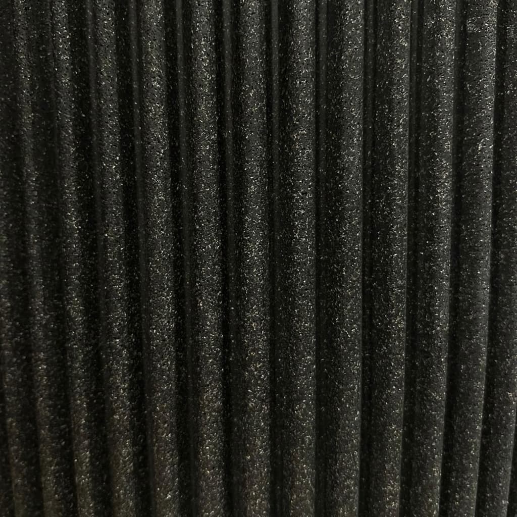 Capi Planter Groove 35x34 cm Black