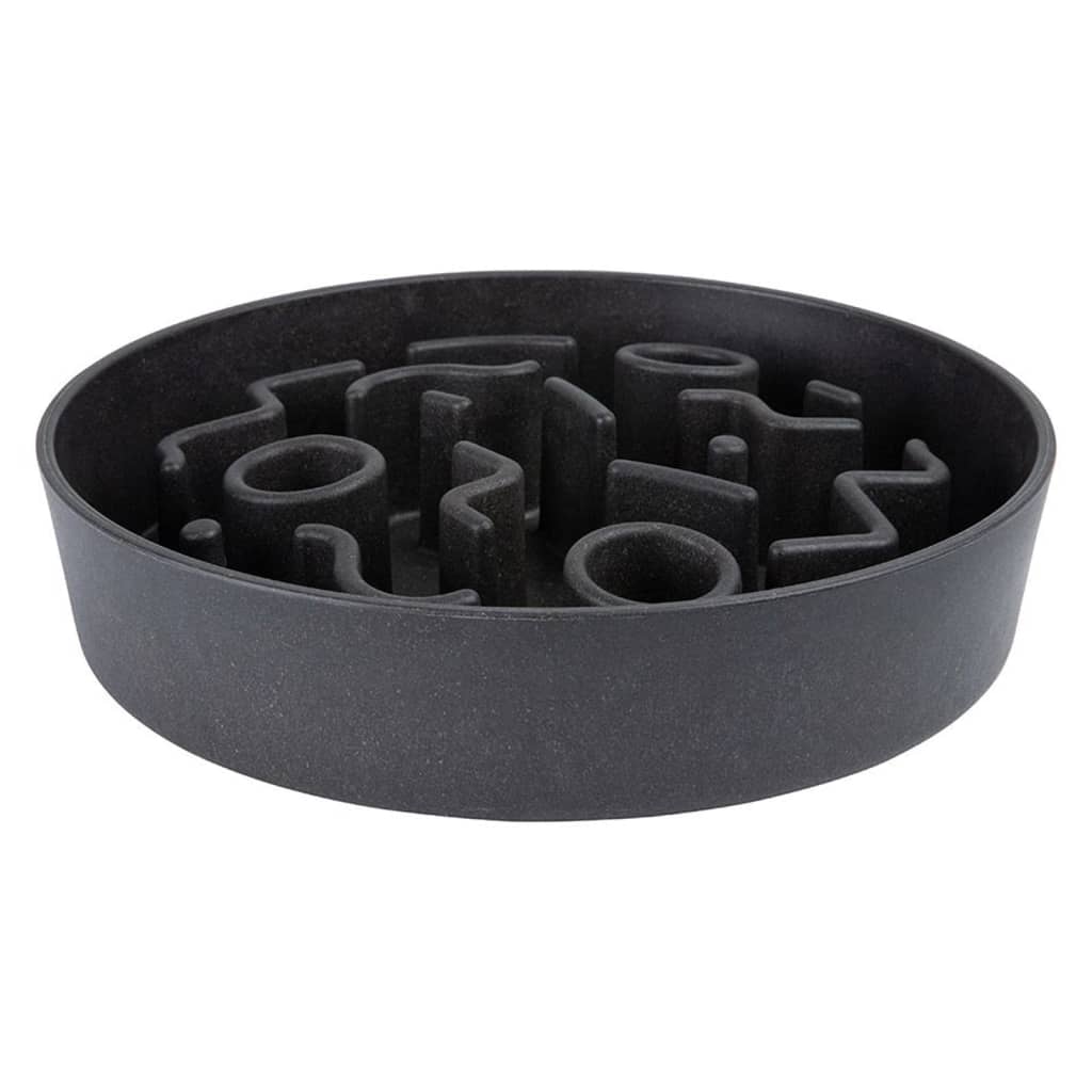 DISTRICT70 Slow Feeder for Dogs Bamboo 28 cm Dark Grey