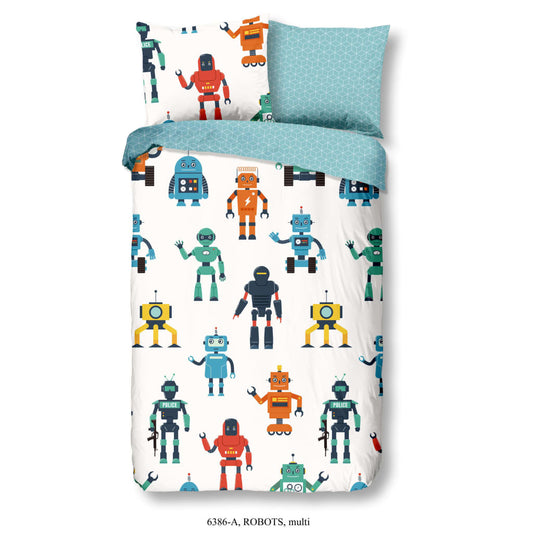 Good Morning Kids Duvet Cover "Robots" 140x200/220 cm