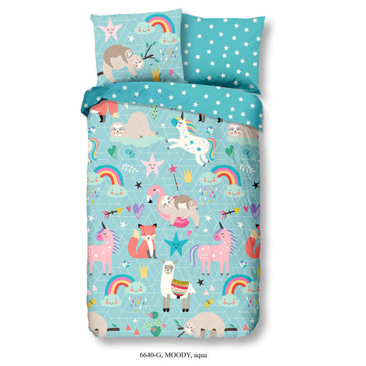 Good Morning Kids Duvet Cover Moody 140x200/220 cm