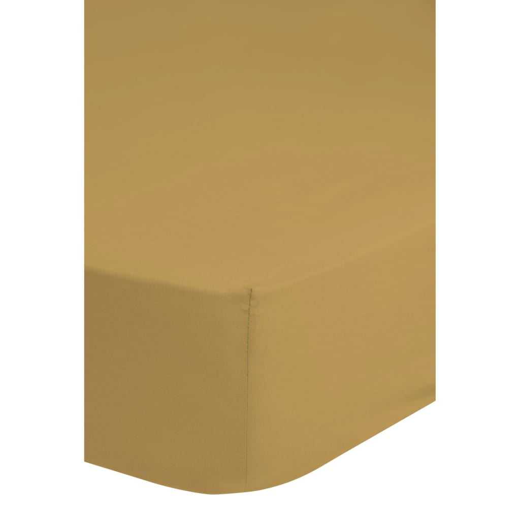 HIP Fitted Sheet 180x220 cm Ochre