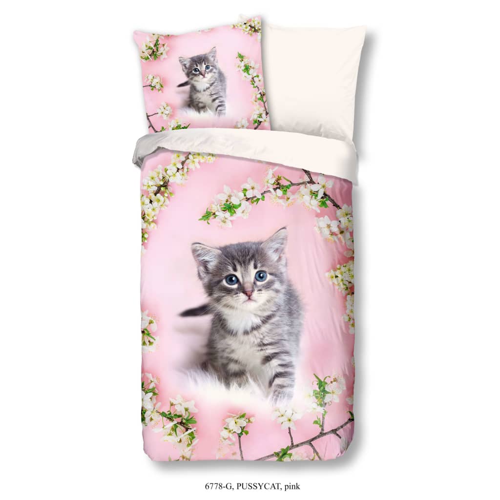 Good Morning Kids Duvet Cover Pussycat 135x200 cm