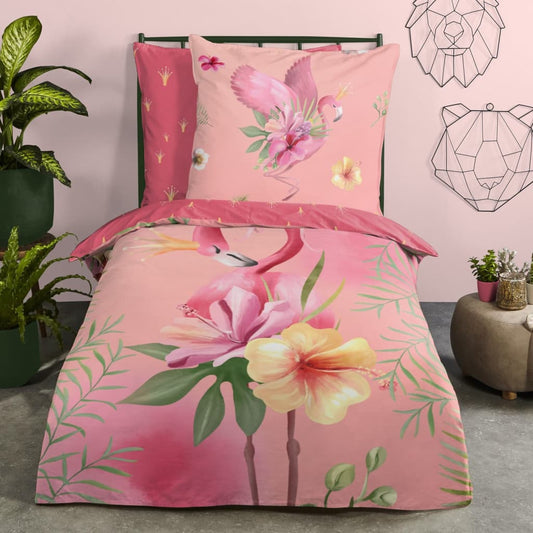 Good Morning Kids Duvet Cover QUEEN 135x200 cm Pink