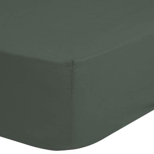HIP Fitted Sheet 160x200 cm Dark Olive