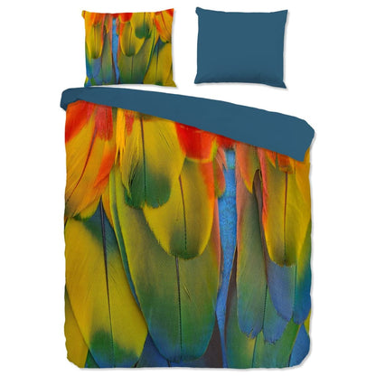 Pure Duvet Cover RAINBOW FEATHERS 200x200/220 cm