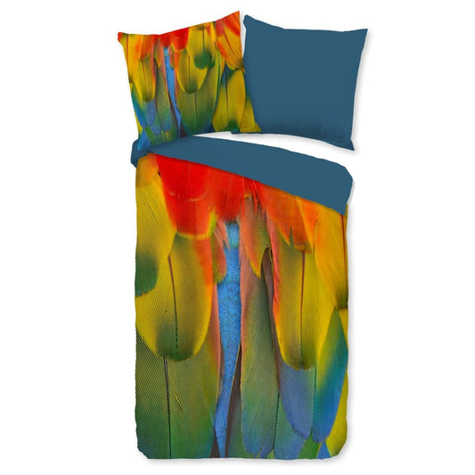 Pure Duvet Cover RAINBOW FEATHERS 135x200 cm