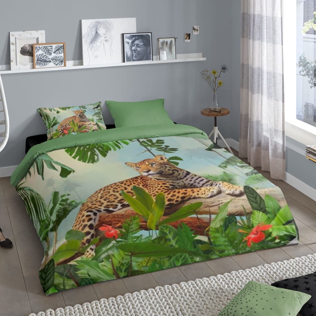 Good Morning Duvet Cover JUNGLE 135x200 cm Multicolour