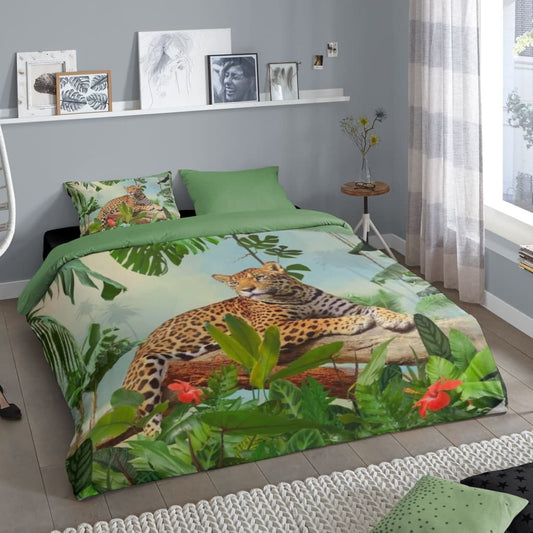 Good Morning Duvet Cover JUNGLE 155x220 cm Multicolour