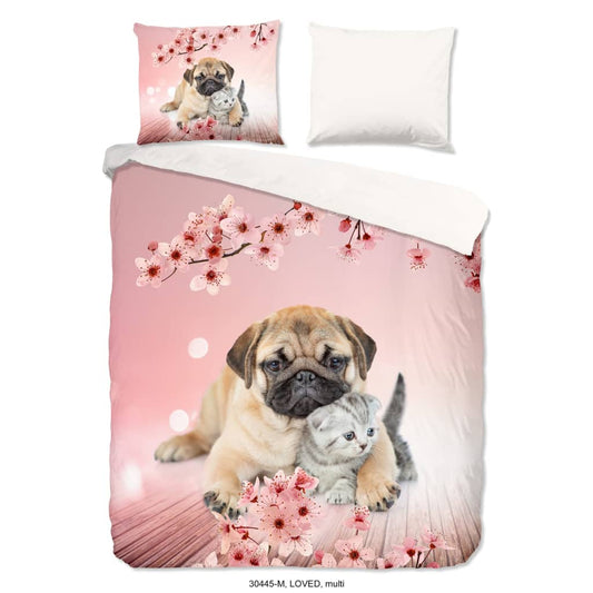 Pure Duvet Cover Loved 200x200/220 cm
