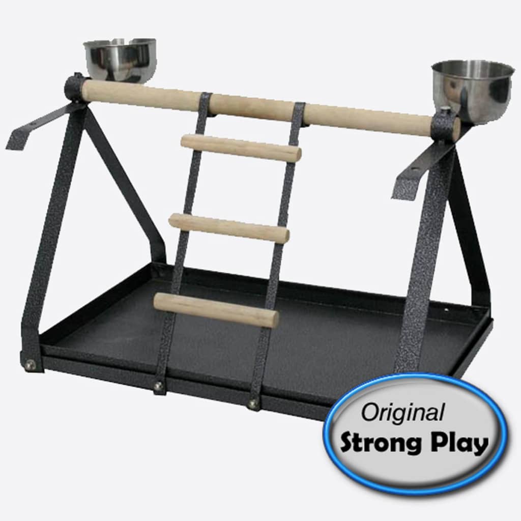 Strong Parrot Playground Livia Silverstone Grey 49.5x30.5x33 cm 93013