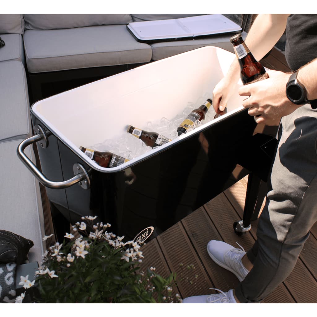 AXI Retro Cooler 76 L Black