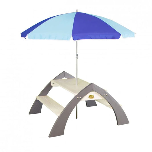 AXI Children's Picnic Table Kylo Grey and White A031.021.00