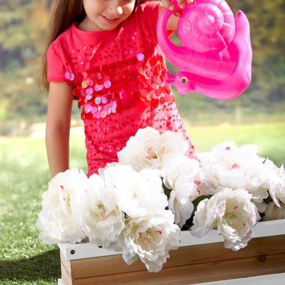 AXI Flower Box for Playhouse Brown and White