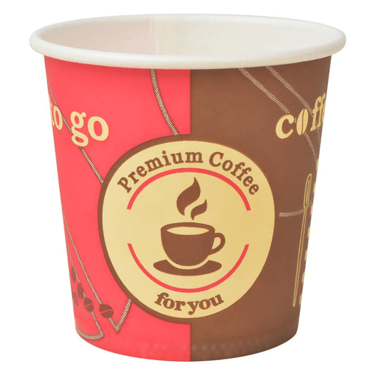 Berkfield 1000 pcs Disposable Coffee Cups Paper 120 ml (4 oz)