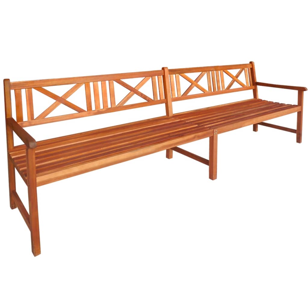 Berkfield Garden Bench 240 cm Solid Acacia Wood