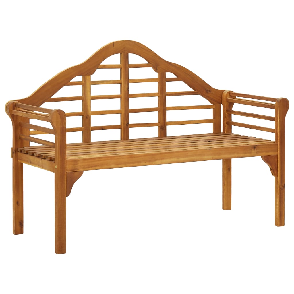 Berkfield Garden Bench 135 cm Solid Acacia Wood