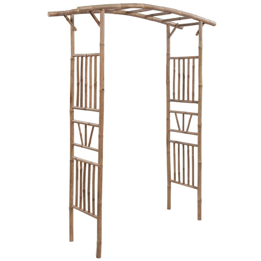 Berkfield Rose Arch Bamboo 145x40x187 cm