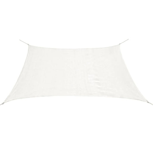 Berkfield Sunshade Sail HDPE Rectangular 4x6 m White