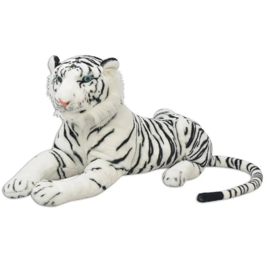 Berkfield Tiger Toy Plush White XXL