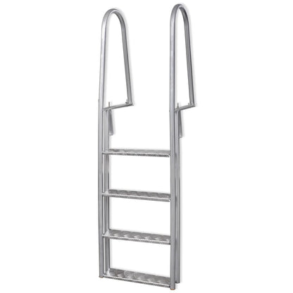 Berkfield 4-Step Dock/Pool Ladder Aluminium 167 cm