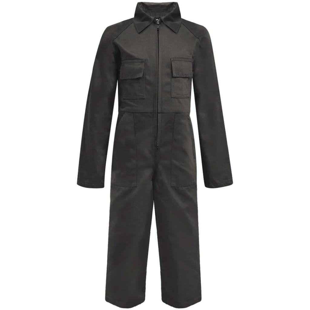 Berkfield Kid's Overalls Size 98/104 Grey