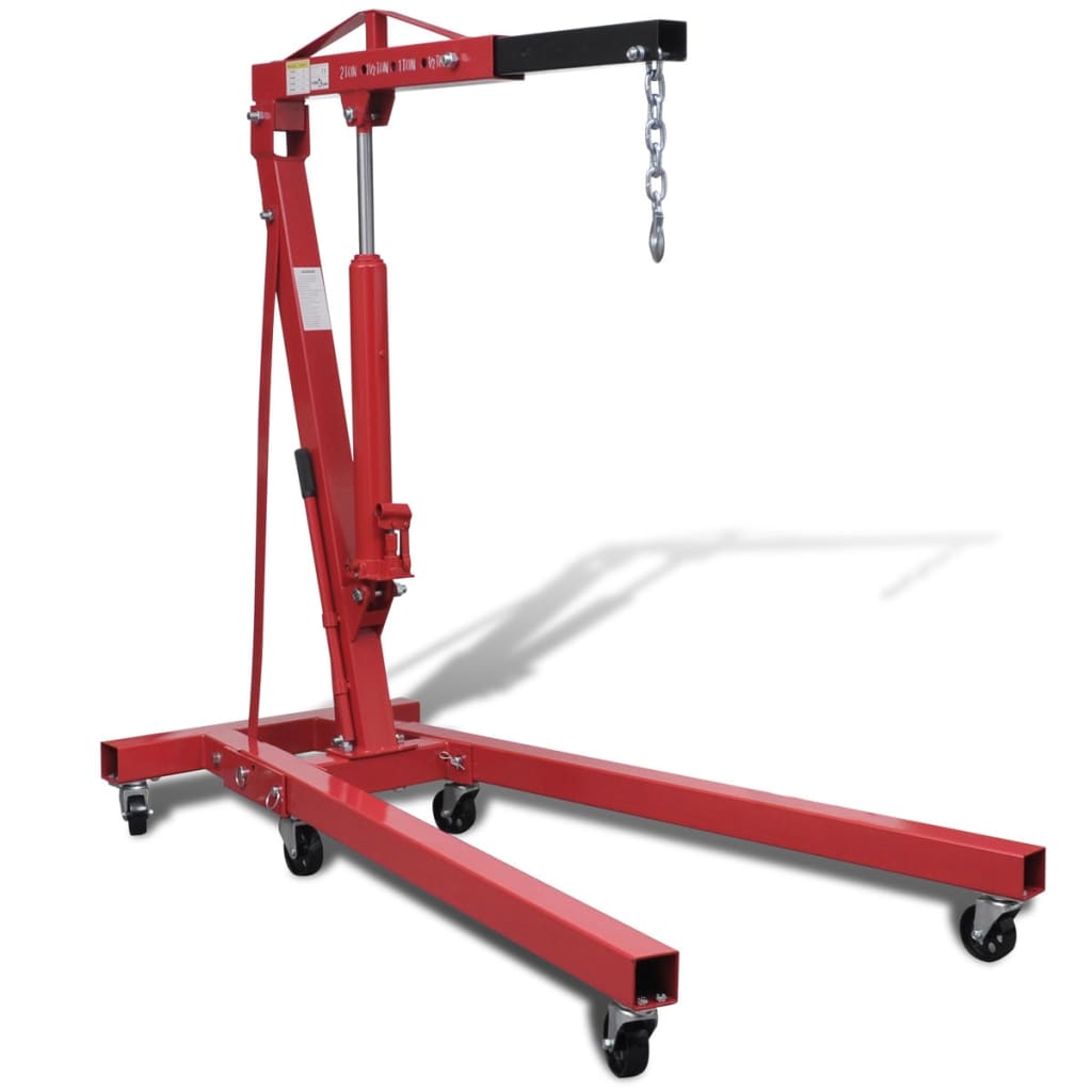 Berkfield Folding Engine Crane 2 ton 88.2 kg