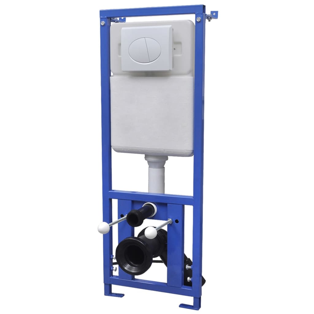 Berkfield Concealed High Cistern 11 L 41x14x(110-125) cm