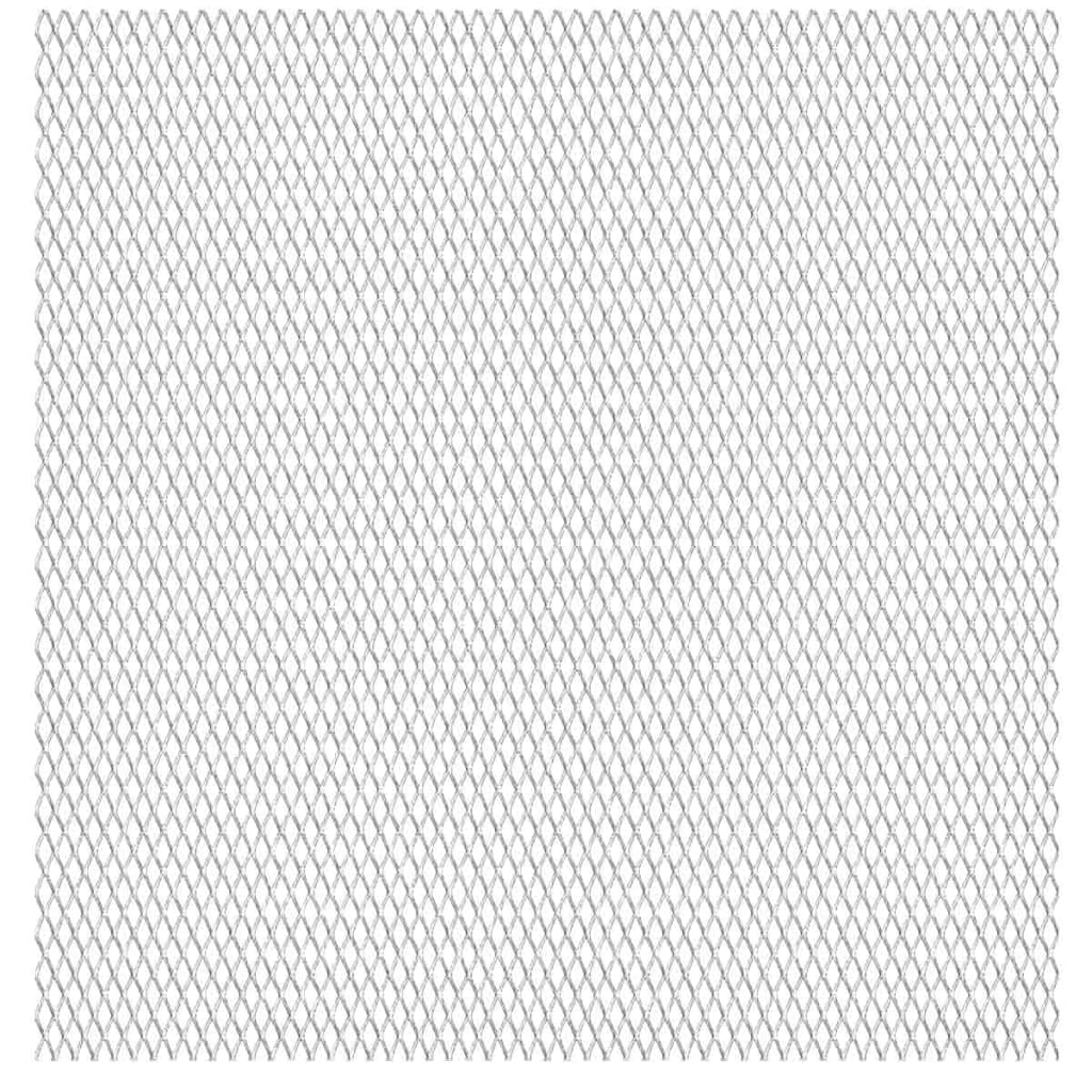 Berkfield Garden Wire Fence Stainless Steel 100x85 cm 20x10x2 mm