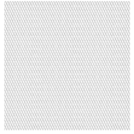 Berkfield Garden Wire Fence Stainless Steel 100x85 cm 20x10x2 mm