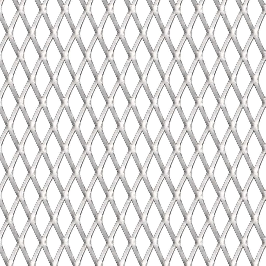 Berkfield Garden Wire Fence Stainless Steel 100x85 cm 20x10x2 mm