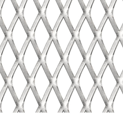 Berkfield Garden Wire Fence Stainless Steel 100x85 cm 30x17x2.5mm