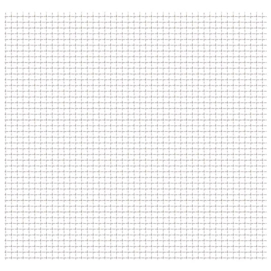 Berkfield Crimped Garden Wire Fence Stainless Steel 100x85 cm 21x21x2.5mm