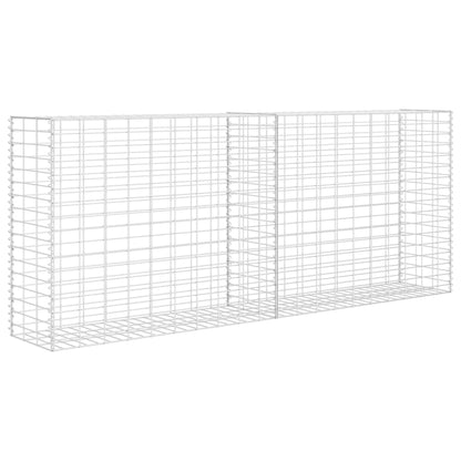 Berkfield Gabion Basket Galvanised Steel 85x30x200 cm