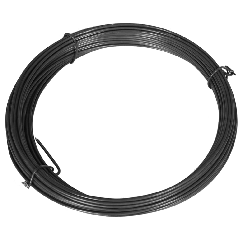 Berkfield Fence Binding Wire 25 m 1.4/2 mm Steel Grey
