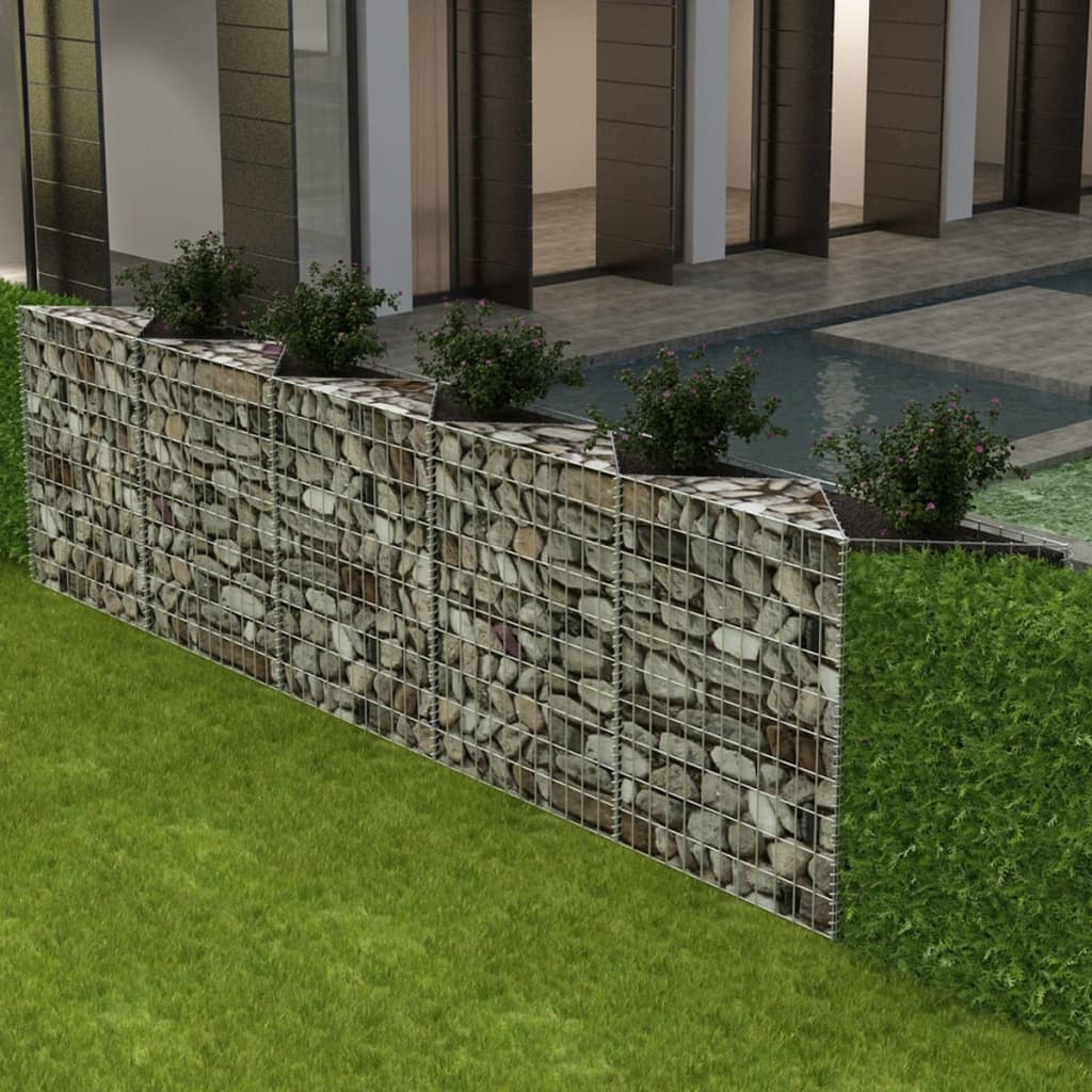 Berkfield Gabion Basket Galvanised Steel 300x30x100 cm